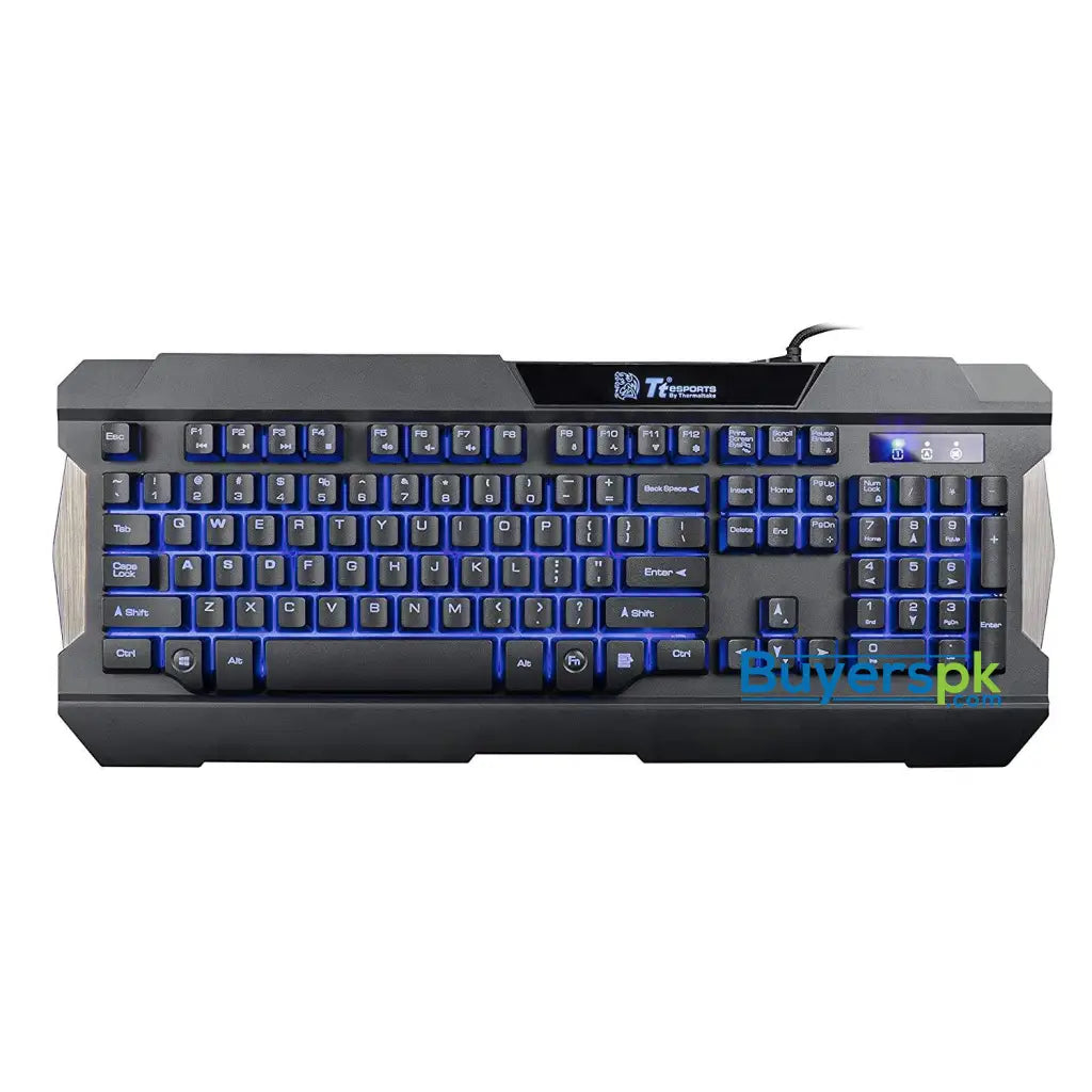 Thermaltake Keyboard Mouse KB/COMMANDER COMBO Multi Light - Keyboard Thermaltake Keyboard Mouse KB/COMMANDER COMBO Multi Light - Keyboard